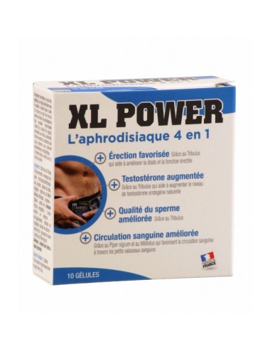 XL Power 10 gélules - Aphrodisiaque