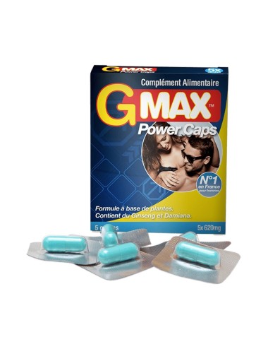 G-Max Power Caps Homme 5 gélules