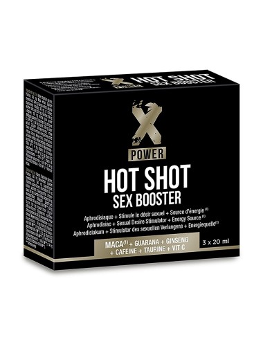 Hot Shot Sex Booster 3 x 20 ml - XPOWER