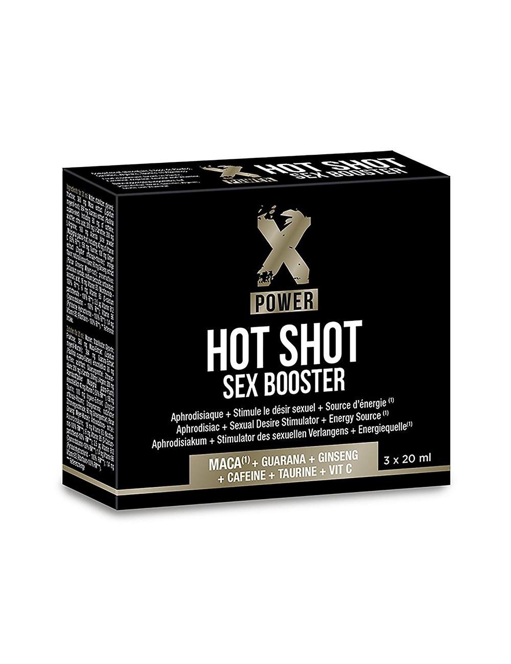 Hot Shot Sex Booster 3 x 20 ml - XPOWER Hot Shot Sex Booster 3 x 20 ml - XPOWER