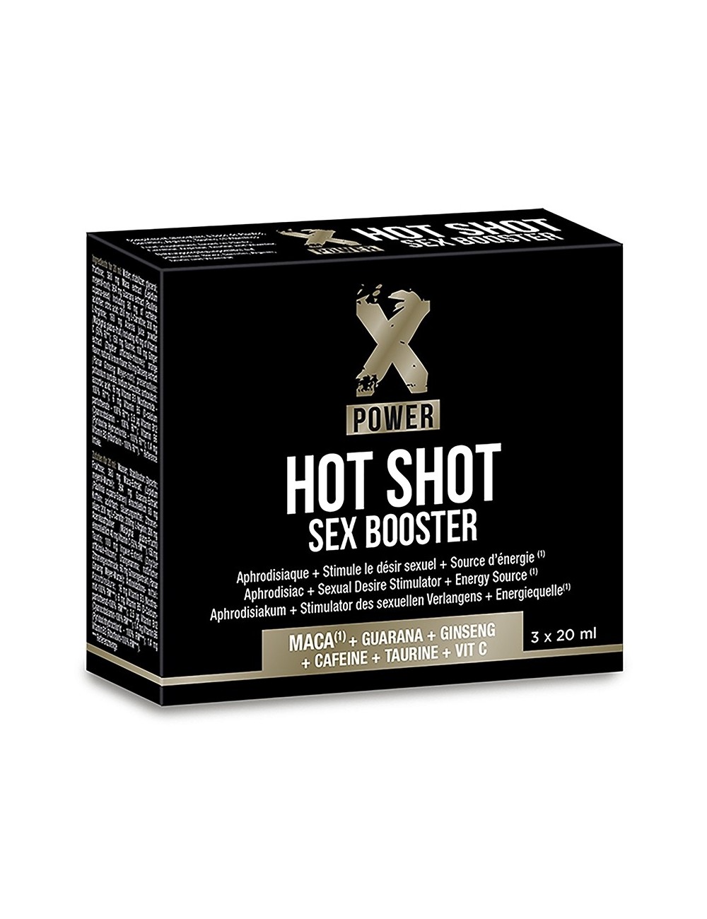 Hot Shot Sex Booster 3 x 20 ml - XPOWER