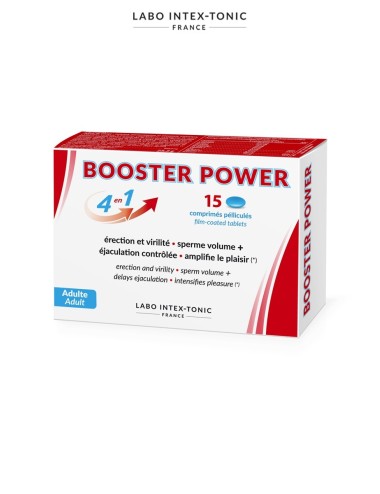 Aphrodisiaque masculin Booster Power 15 comprimés