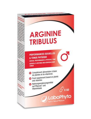 Booster de libido Arginine Tribulus 60 gélules