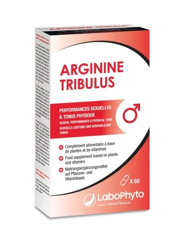 Booster de libido Arginine Tribulus 60 gélules