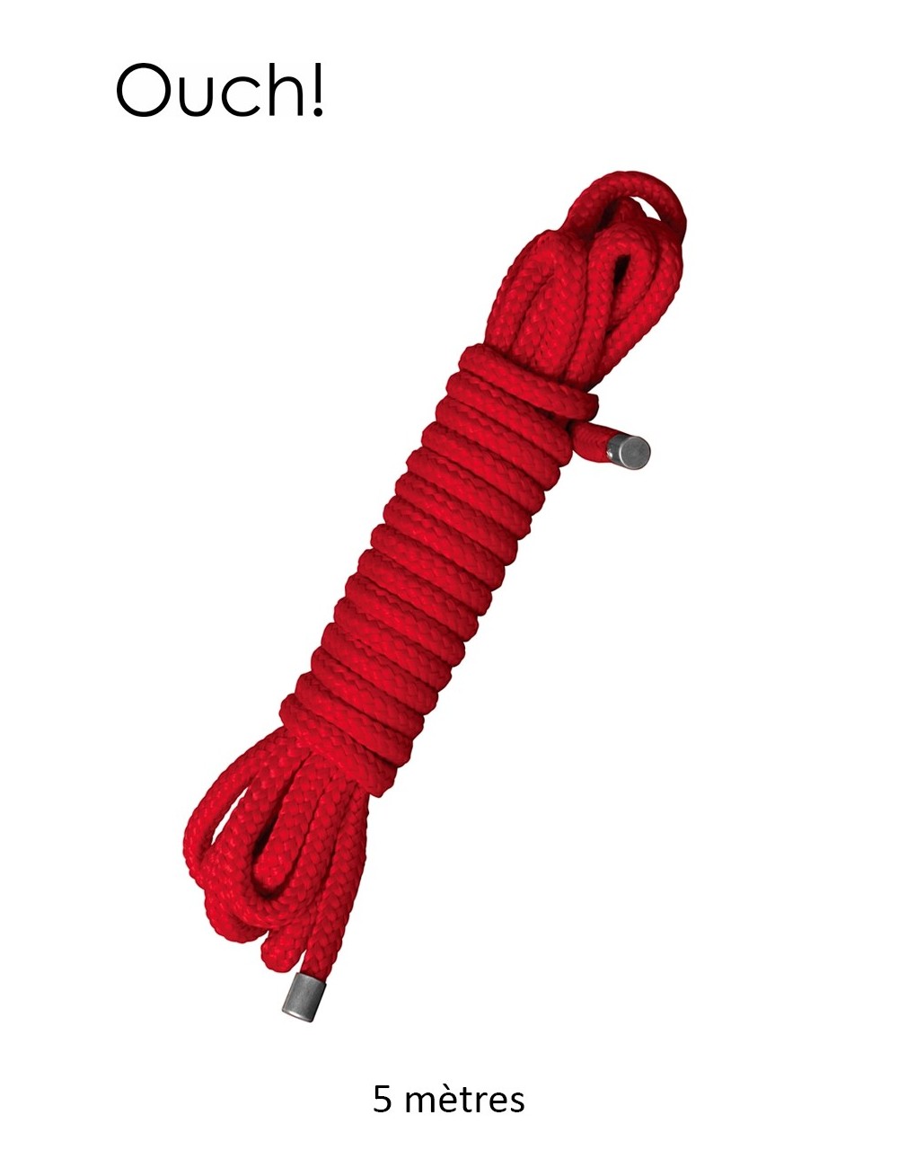 Corde de bondage Japonais 5m rouge - Ouch Corde de bondage Japonais 5m rouge - Ouch