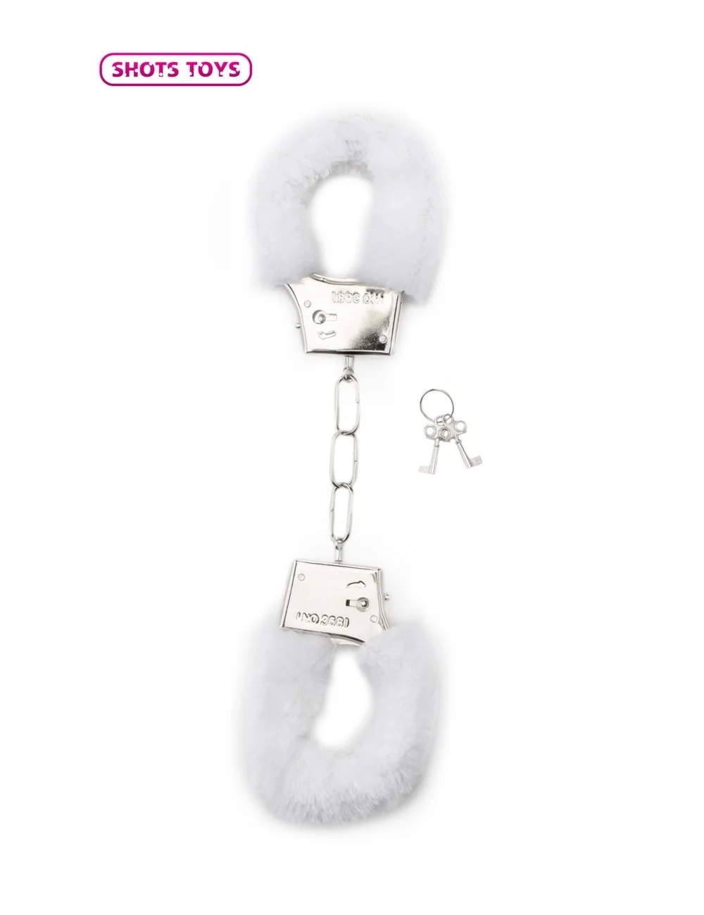Menottes fourrure Shots - blanc Menottes fourrure Shots - blanc