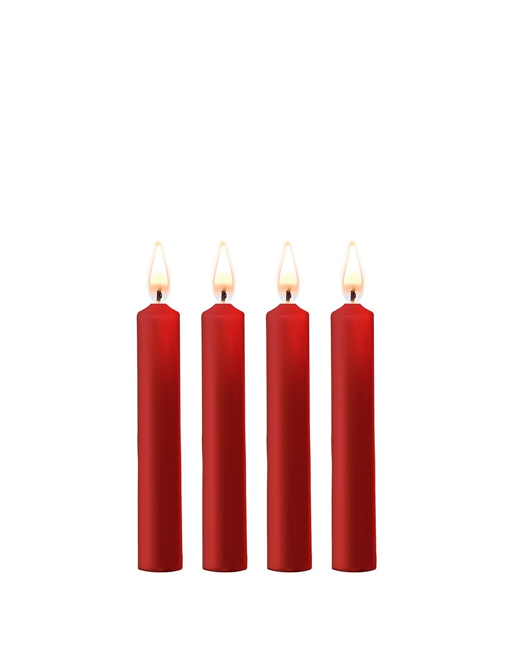 4 bougies SM rouges - Ouch! 4 bougies SM rouges - Ouch!