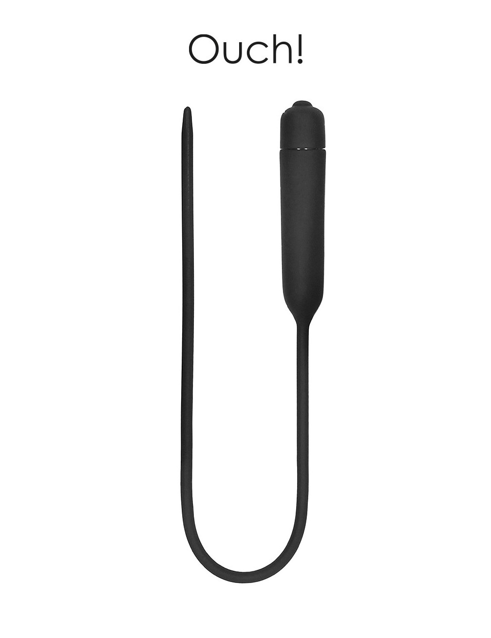 Plug d'urètre vibrant extra long - Ouch! Plug d'urètre vibrant extra long - Ouch!