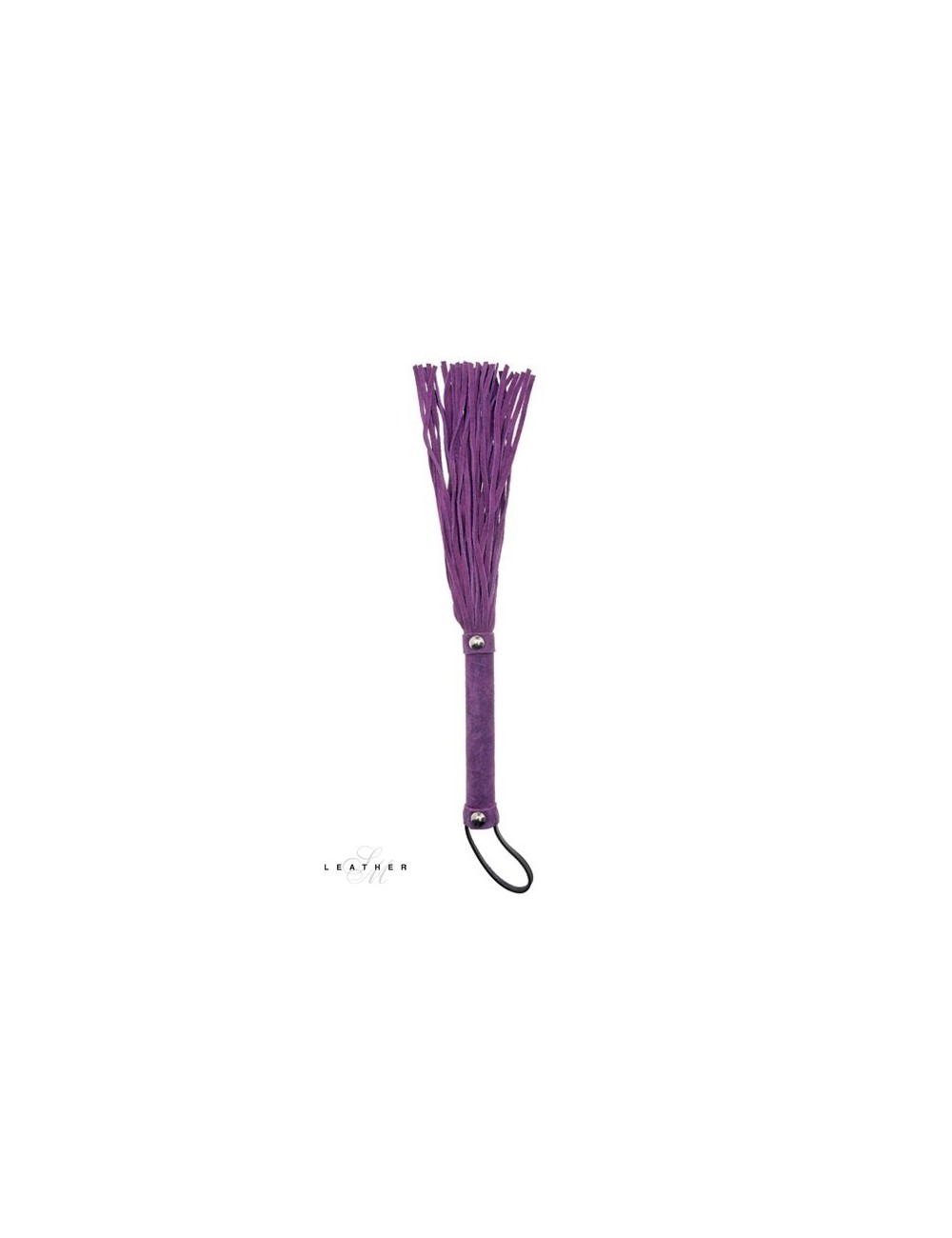 Martinet en cuir violet