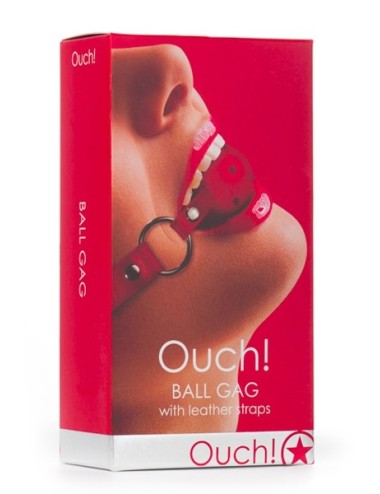 Gag Ball rouge - Ouch! 