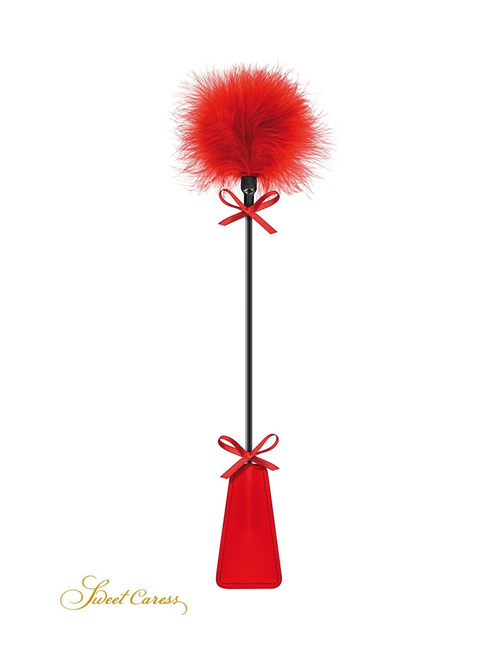 Tapette à pompon rouge - Sweet Caress Tapette à pompon rouge - Sweet Caress