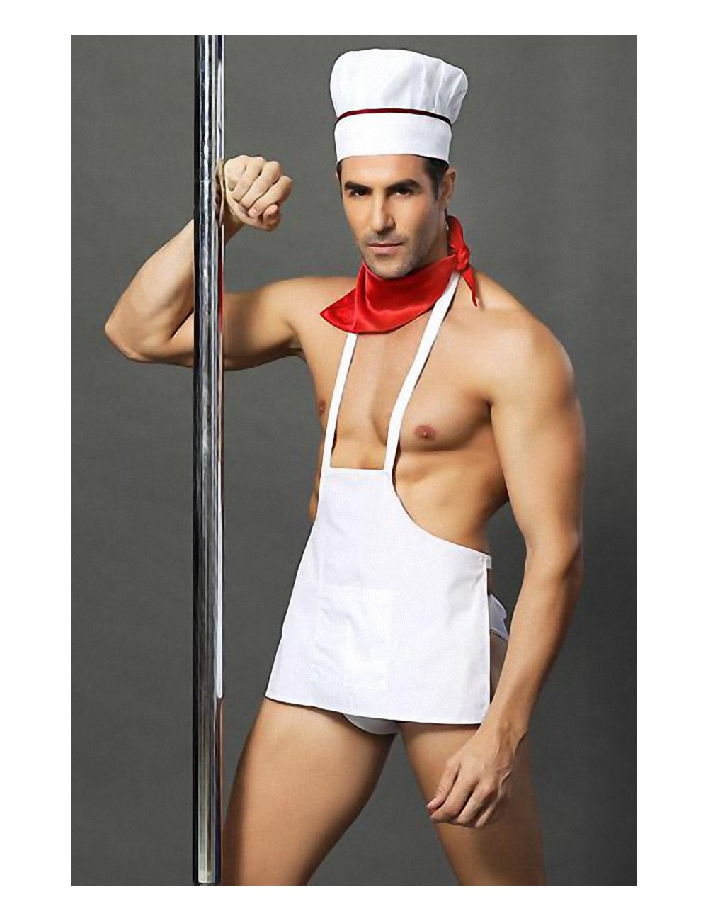 Tenue de cuisinier sexy - 4 pièces Tenue de cuisinier sexy - 4 pièces