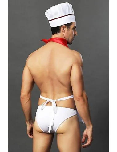 Tenue de cuisinier sexy - 4 pièces