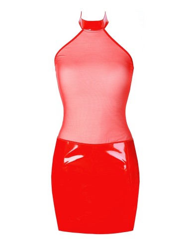 Robe rouge V-9119 - Axami