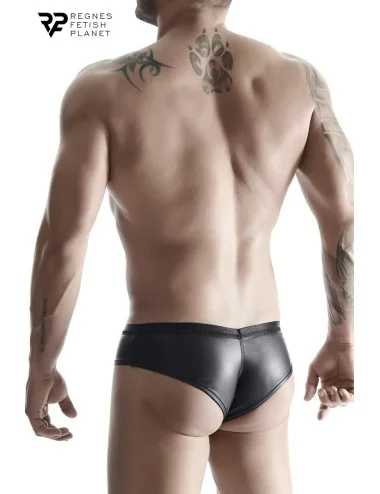 Slip noir wetlook - Regnes