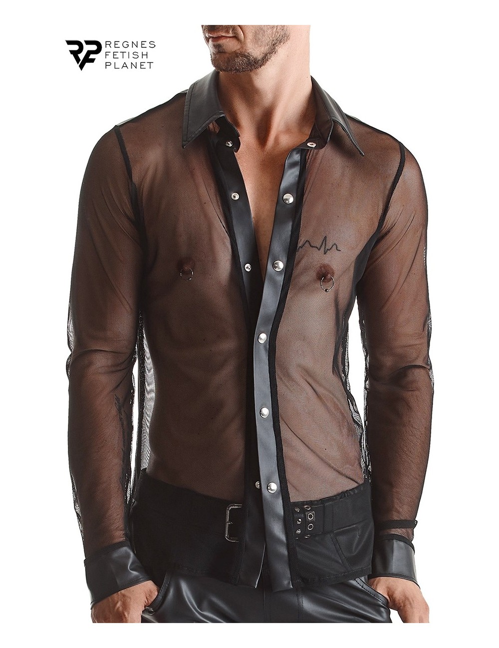 Chemise transparente Cesare - Regnes Chemise transparente Cesare - Regnes