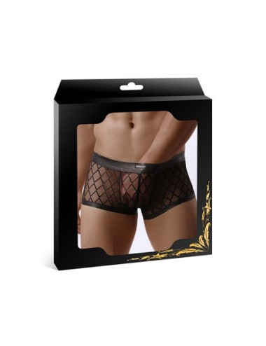 Boxer noir transparent