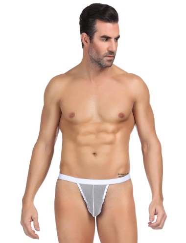 String homme blanc résille