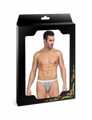 String homme blanc résille