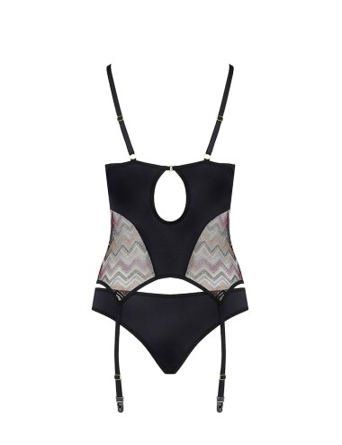 Guêpière et culotte Lagerta - Casmir