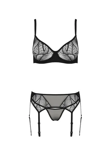 Ensemble à jarretelles Leafa - Passion ECO Collection