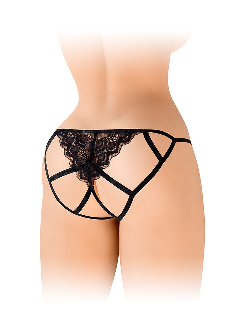 Culotte ouverte Zoé noire - Fashion Secret Culotte ouverte Zoé noire - Fashion Secret