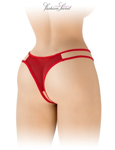 String rouge ouvert Victoria - Fashion Secret