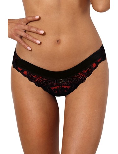 String rouge et noir  V-10048 - Axami