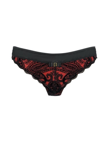 String rouge et noir  V-10048 - Axami