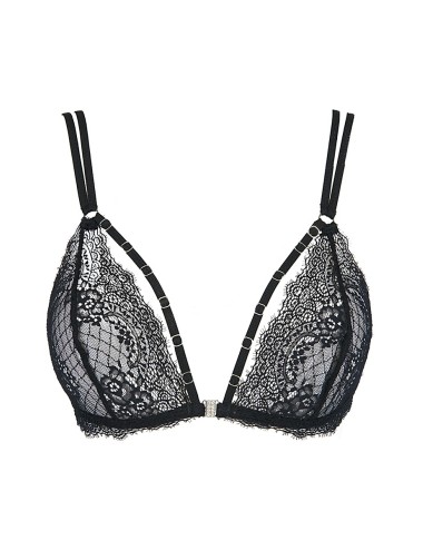 Soutien-gorge bralette noir V-10091 - Axami