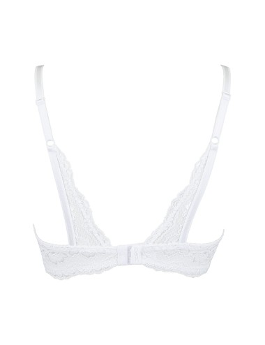 Soutien-gorge ouvert blanc V-9821 - Axami