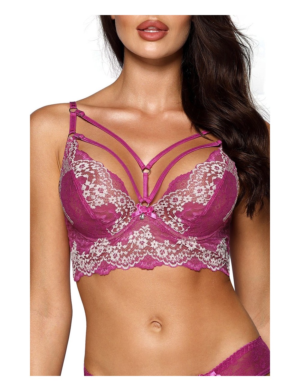 Soutien-gorge fuchsia V-9741 - Axami Soutien-gorge fuchsia V-9741 - Axami