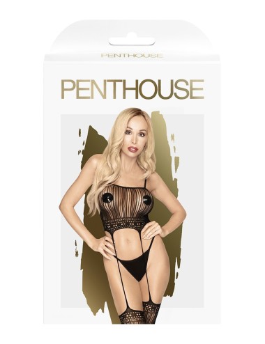 Combinaison porte-jarretelles Sex dealer - Penthouse