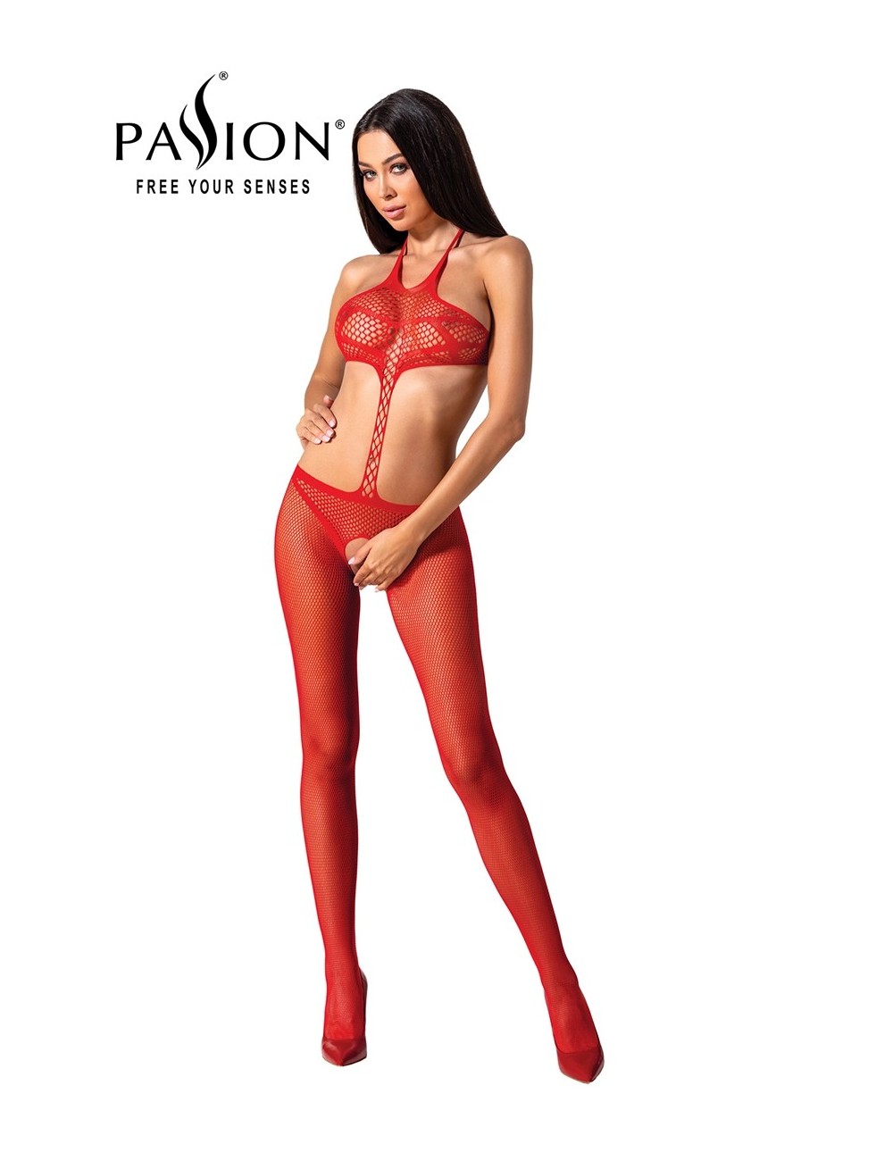 Combinaison résille BS080 - Rouge Combinaison résille BS080 - Rouge