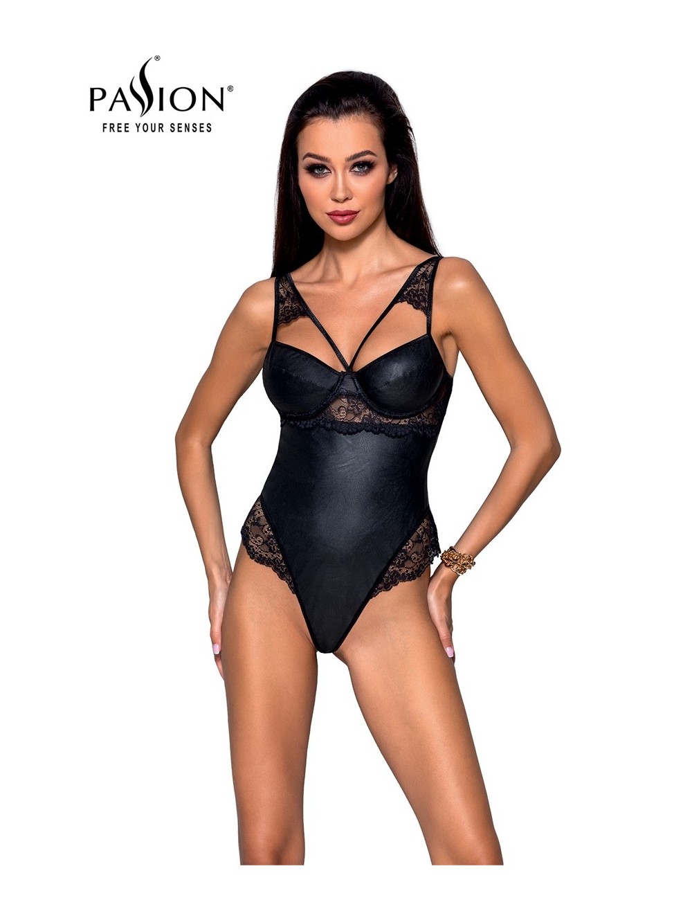 Body faux cuir Loona - Passion