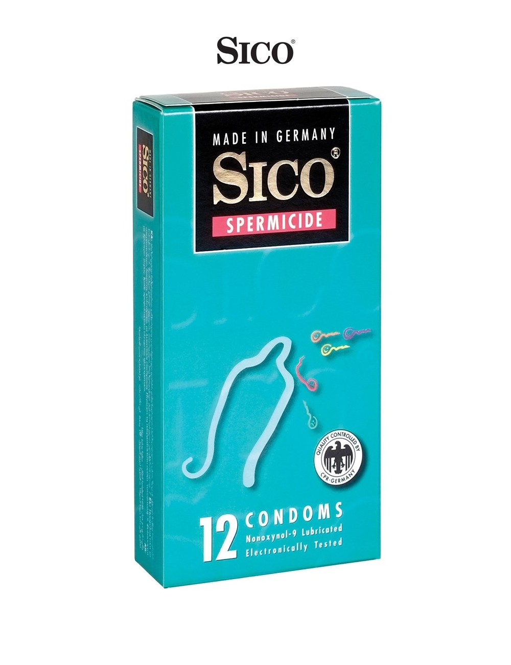 12 préservatifs Sico SPERMICIDE