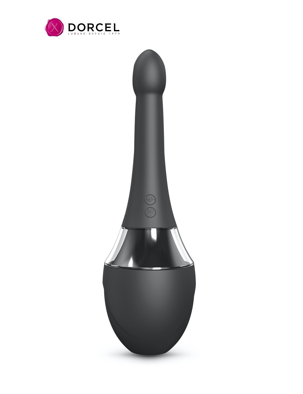 Poire anale vibrante Douche Mate Pro - Dorcel