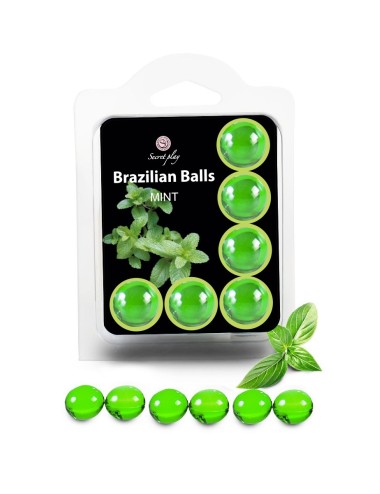 6 Brazilian Balls - menthe