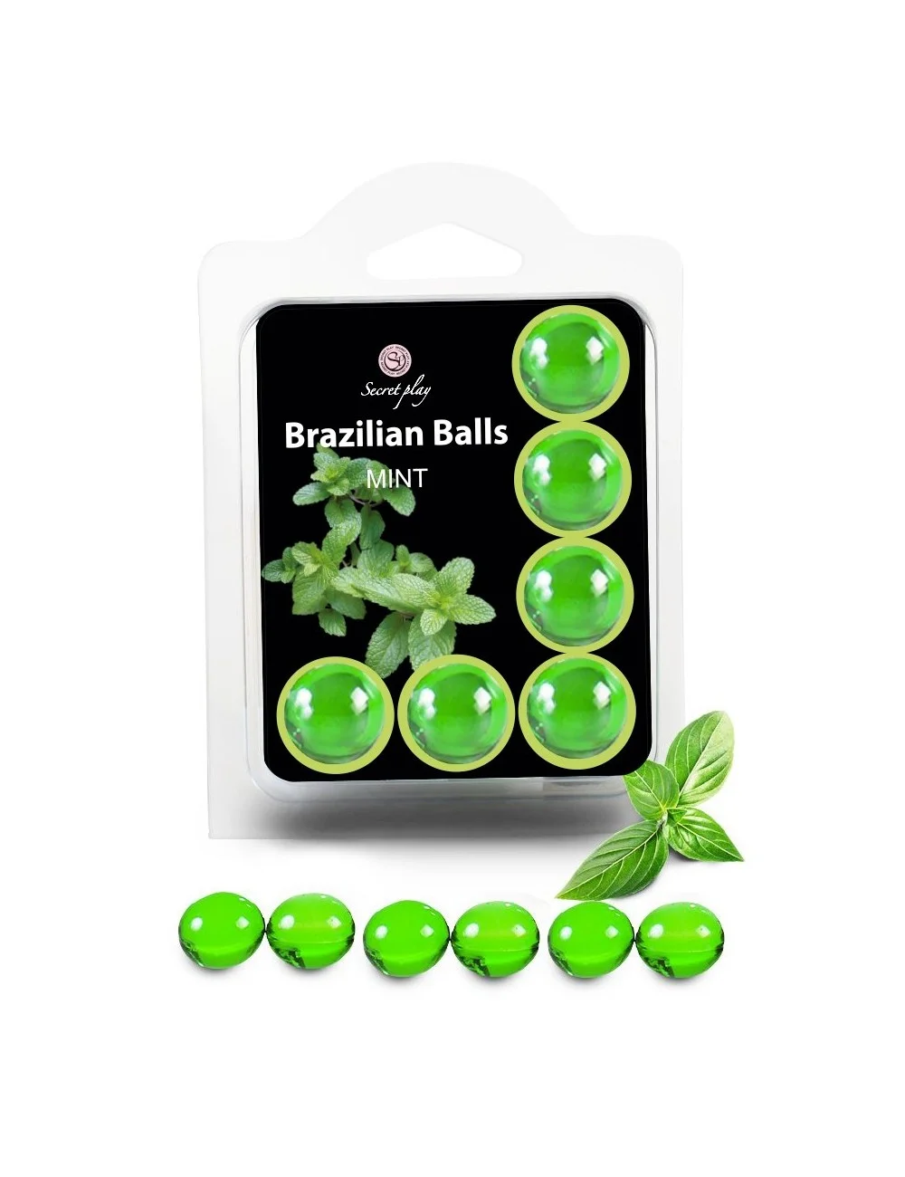 6 Brazilian Balls - menthe 6 Brazilian Balls - menthe