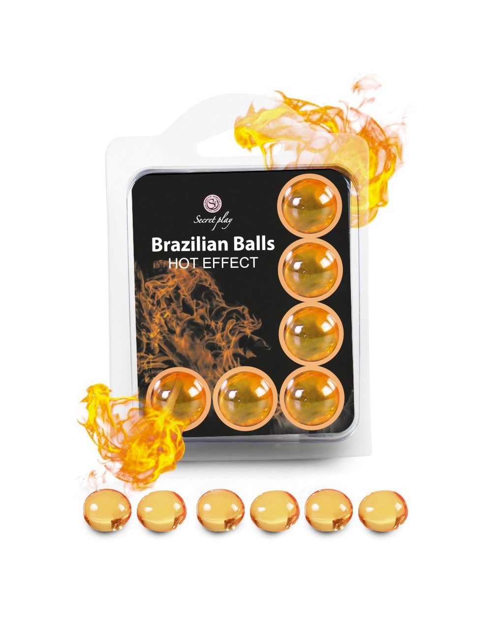 6 Brazilian Balls - effet chaleur