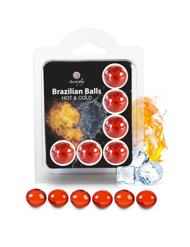 6 Brazillian balls effet chaud  froid