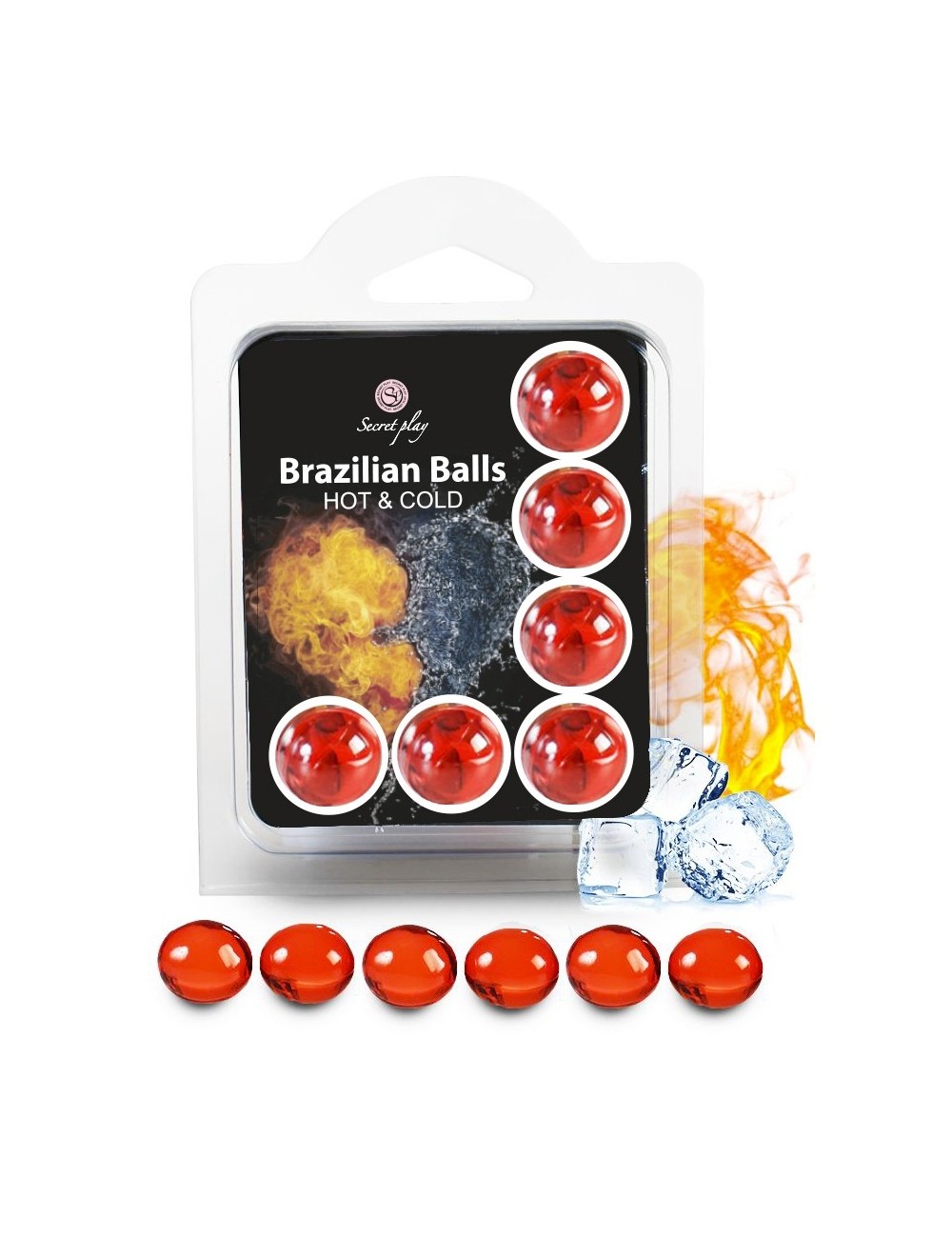 6 Brazillian balls effet chaud  froid