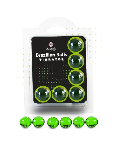 6 Brazillian balls effet vibrator