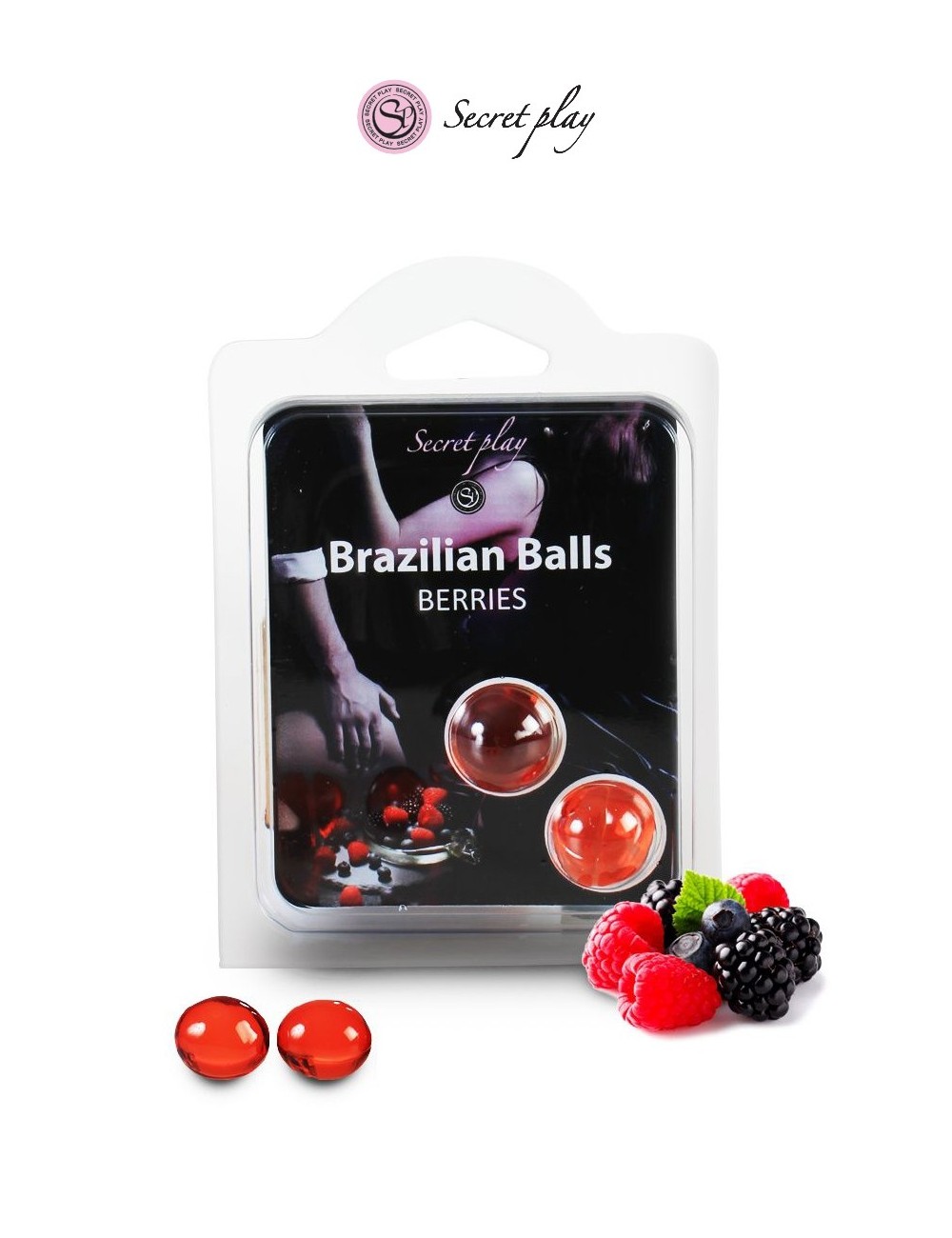 2 Brazilian Balls - baies rouges 2 Brazilian Balls - baies rouges