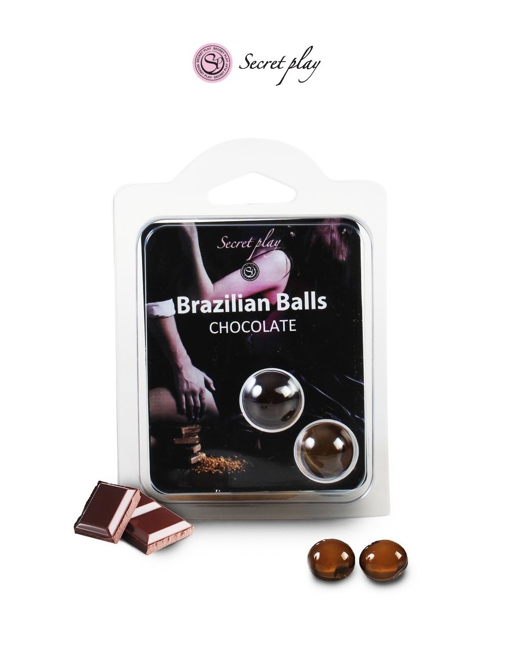 2 Brazilian Balls - chocolat