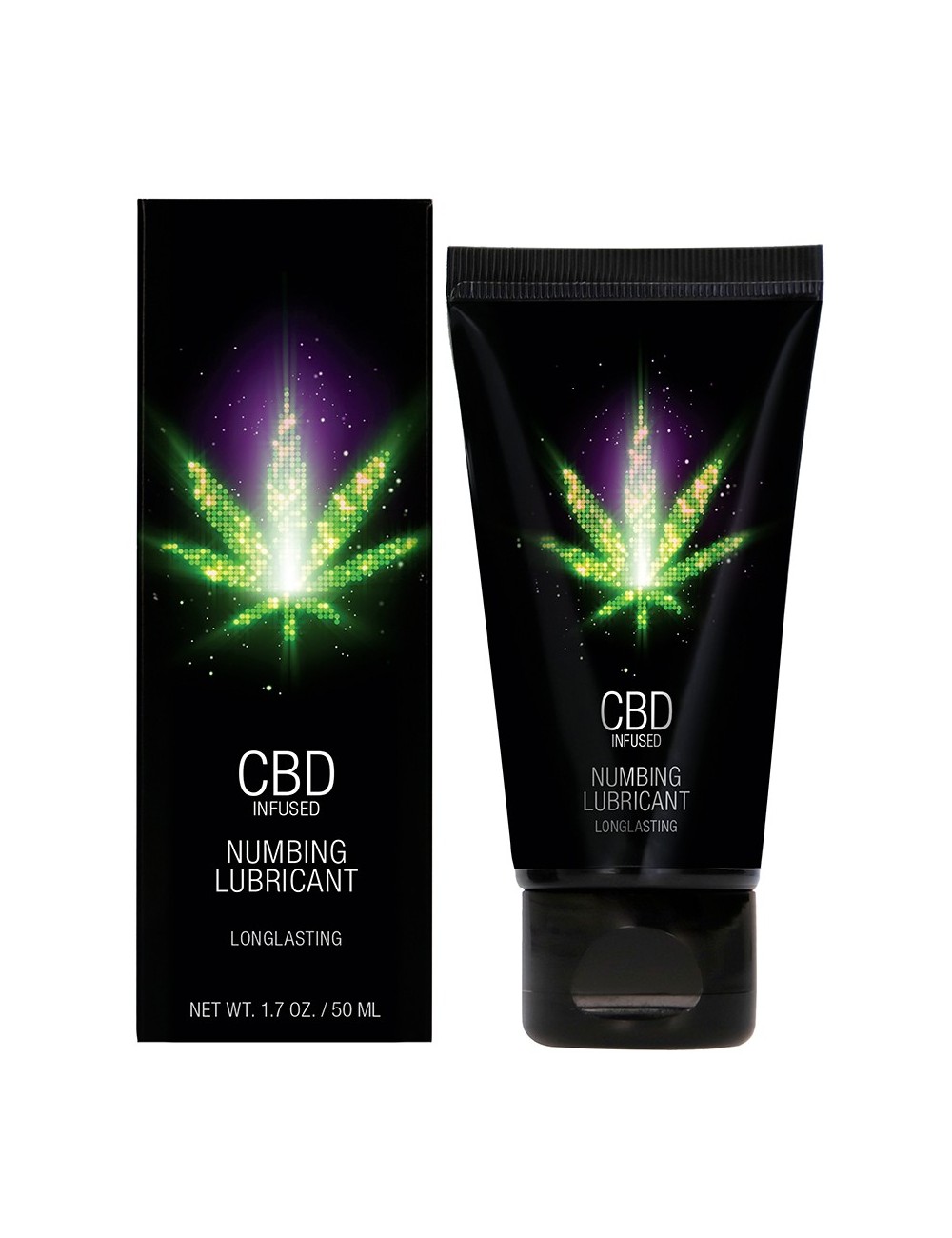 Lubrifiant retardant eau et CBD 50ml