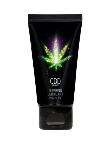 Lubrifiant retardant eau et CBD 50ml