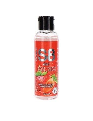 Lubrifiant S8 4 en 1 gout fraise