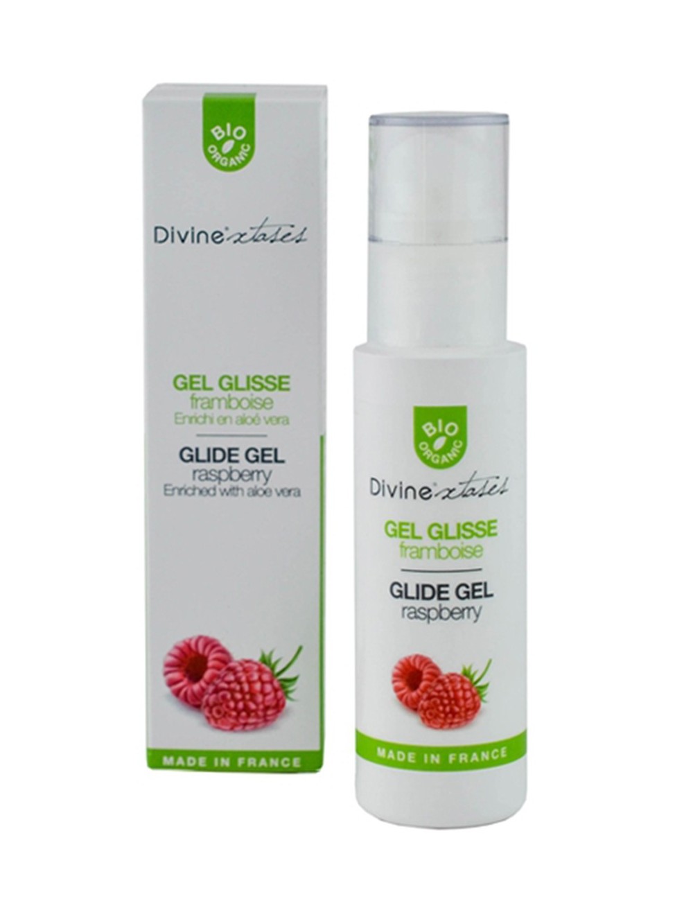 Gel glisse Framboise 100 ml