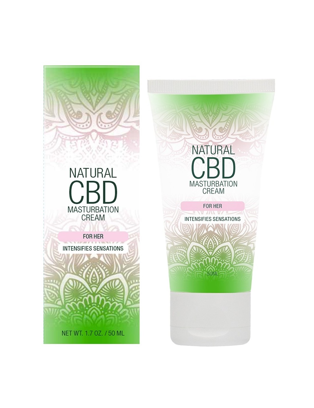 Crème de masturbation Femme - Natural CBD